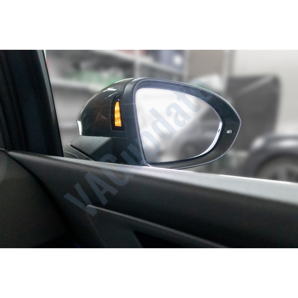 Lane change assistant incl. rear traffic allert for VW Golf 8 CD, CG